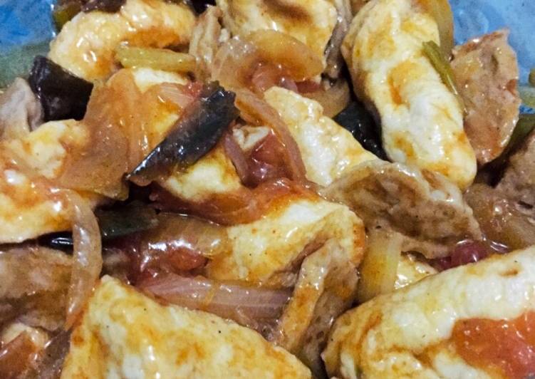 Otak otak bakso asam pedas