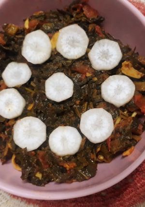 मुली भाजी (mooli bhaji recipe in Hindi) रेसिपी मुख्य फोटो