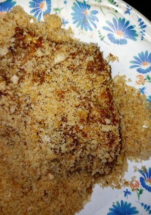 A picture of Homemade breadcrumbs.
