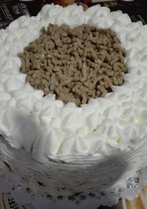 Gesztenye torta recept fotója