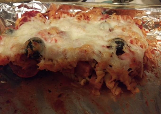 Recipe of Any-night-of-the-week Pizza Pasta Bake