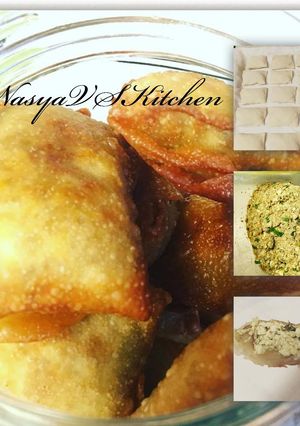 Foto resep Fast & Easy "Deep Fried Egg Rolls"(Martabak Telur)