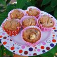 Muffins de nuez y banana