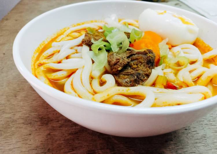 Resep Beef Curry Udon, Lezat Sekali