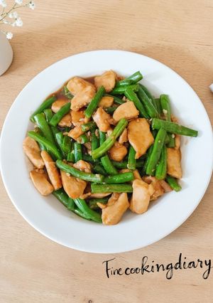 Foto resep Tumis Ayam Buncis