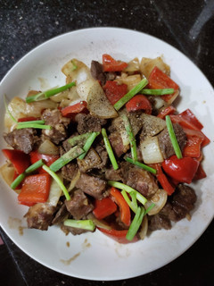 Hình của món Bò lúc lắc.