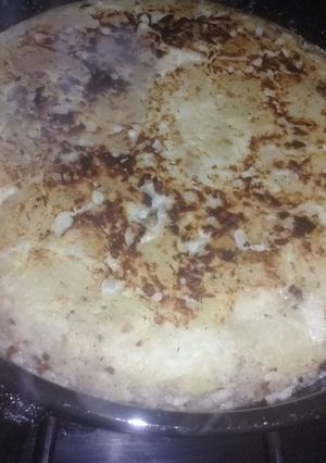 Una foto de Tortilla de papa sin frituras ❣
