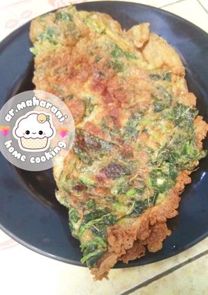 Foto resep Omelet Bayam Super Simple (No MSG)