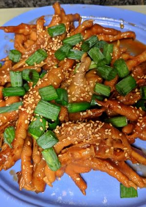 A picture of Chicken Paws Korean Style Instant Pot IP.