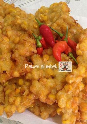 Foto resep Bakwan jagung merekah