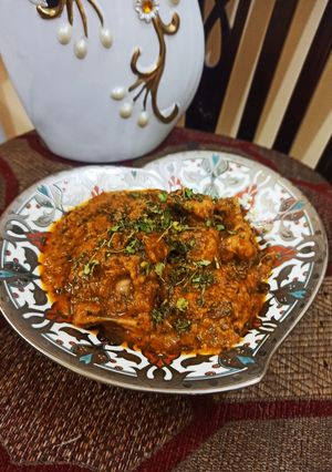 A picture of Chicken Masala Curry.