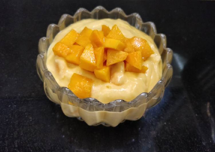 Mango Shrikhand (Matho)