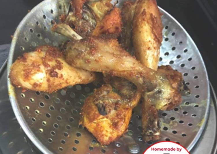 Cara Gampang Menyiapkan Ayam goreng kunyit sederhana enak #homemadebylita, Bikin Ngiler