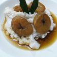 Bubur sumsum topping pisang