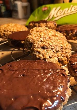 Une photo de Biscuits aux flocons d’avoine et chocolat