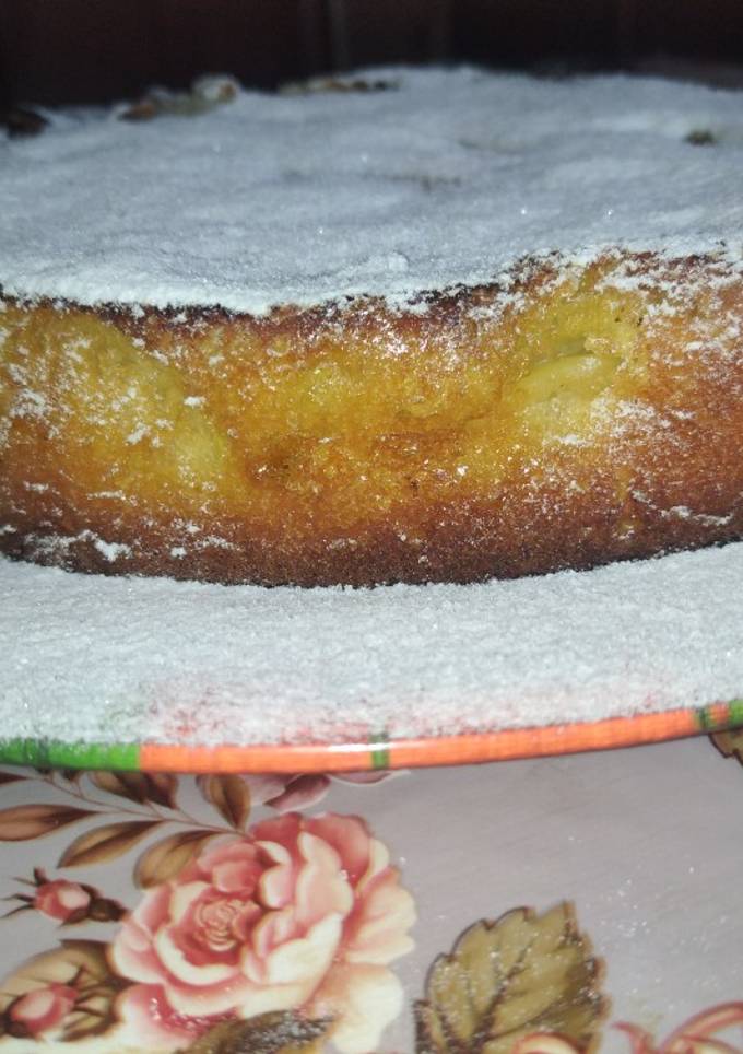 Шарлотка з яблуками