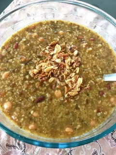 عکسی از دستور آش بلغور و حبوبات