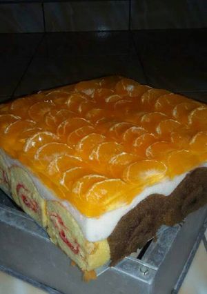 Foto resep Puding buah kombinasi ala mommy talita