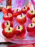 केसर एप्पल मिठाई (kesar apple mithai recipe in Hindi)