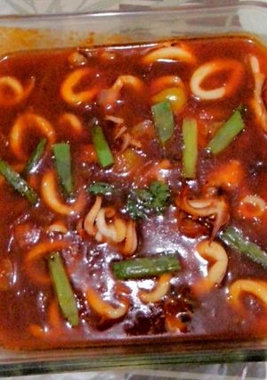 Foto resep Cumi Saus Padang