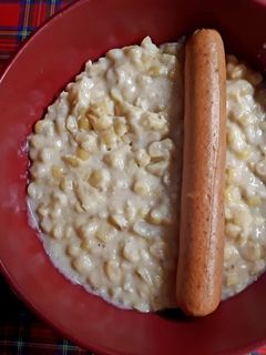 Sárgaborsó főzelék recept fotója