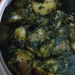 Meethi aloo A picture of Meethi aloo.
