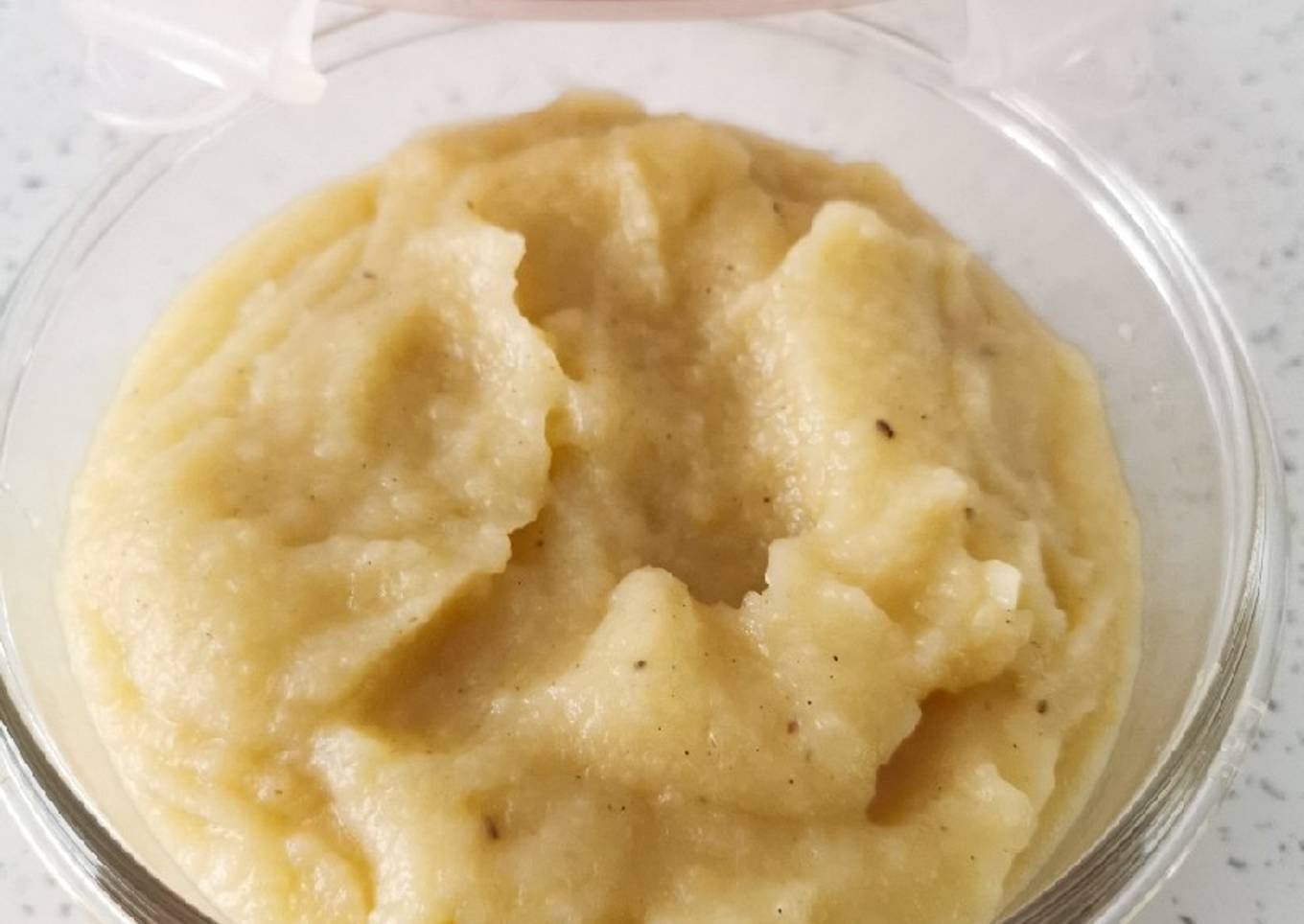 Compote pomme vanille