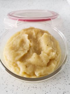 Une photo de Compote pomme vanille