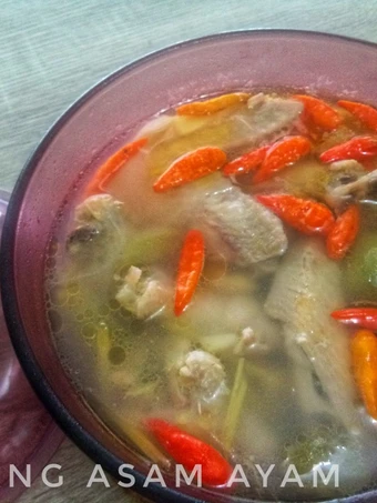 Langkah Mudah untuk Membikin Resep  Garang asam sayap ayam (menu diet) yang Lezat, Enak