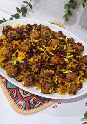 عکسی از دستور ریحان پلو 😋