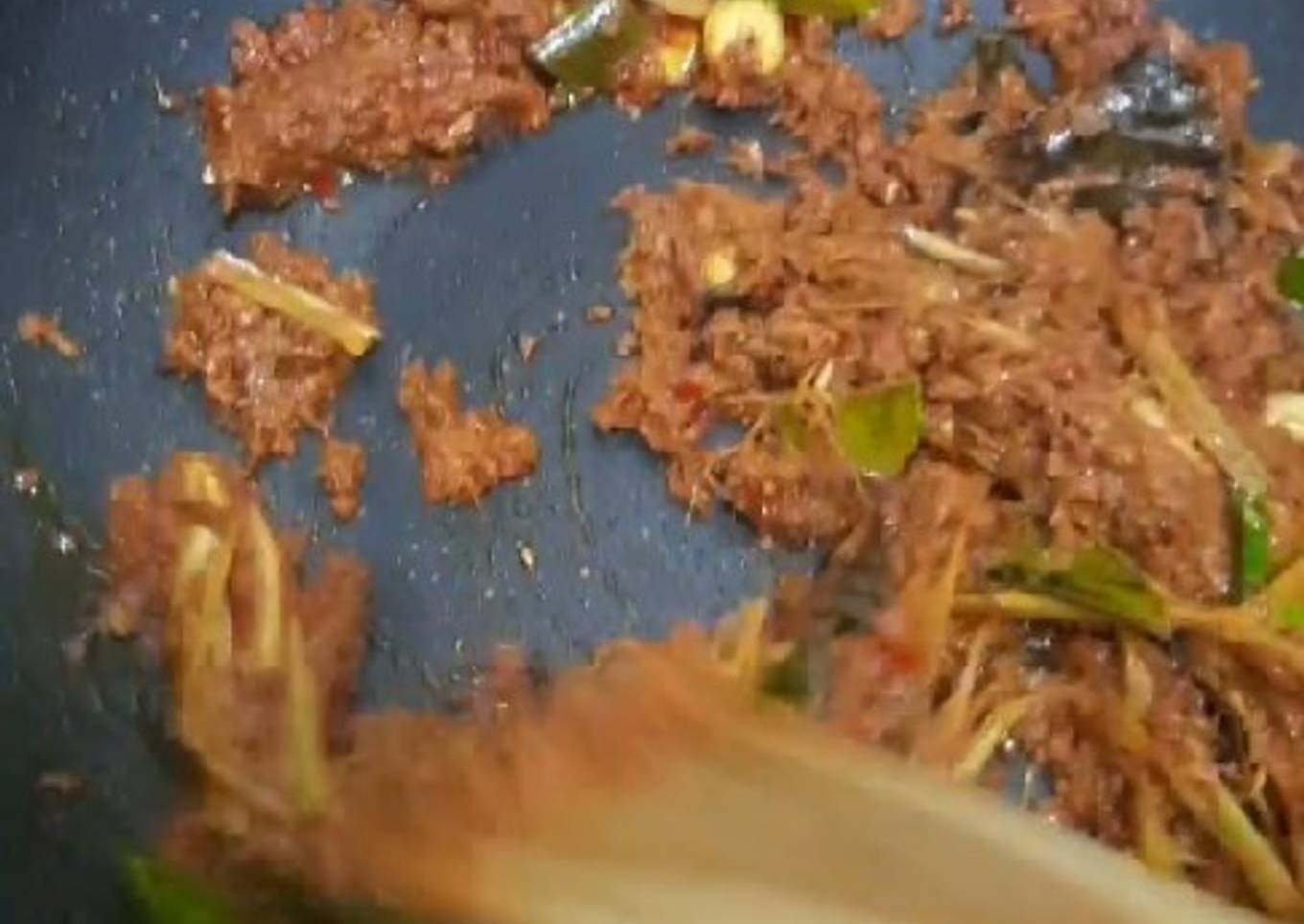 Rendang bumbu komplit