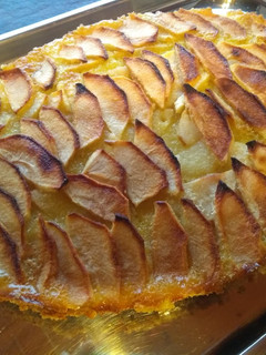 Una foto de Torta de manzana. Una delicia muy húmeda
