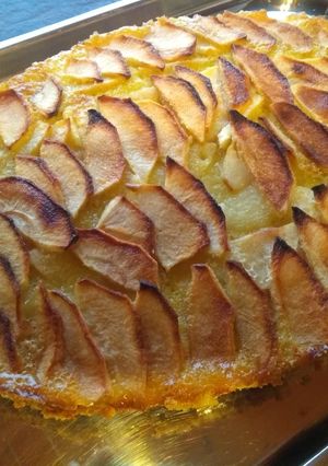 Una foto de Torta de manzana. Una delicia muy húmeda