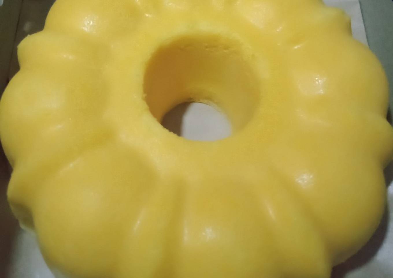 Cheddar cheese steam cake