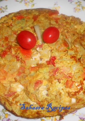 A picture of Vegetable Egg Omelette.