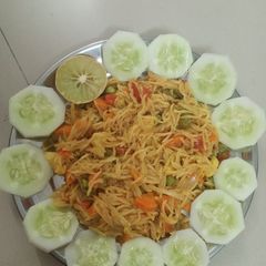 Mix veg noodles A picture of Mix veg noodles.