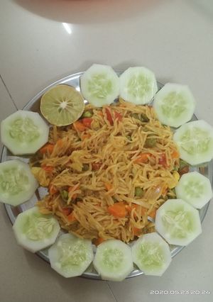 A picture of Mix veg noodles.
