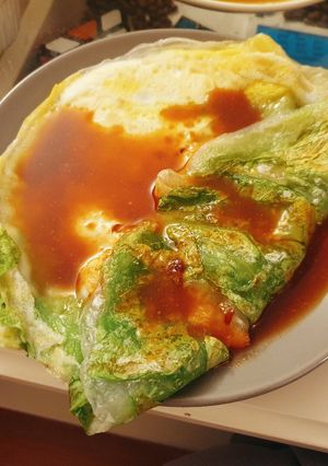 蝦仁煎 Shrimp Pancake 的食譜成品照片