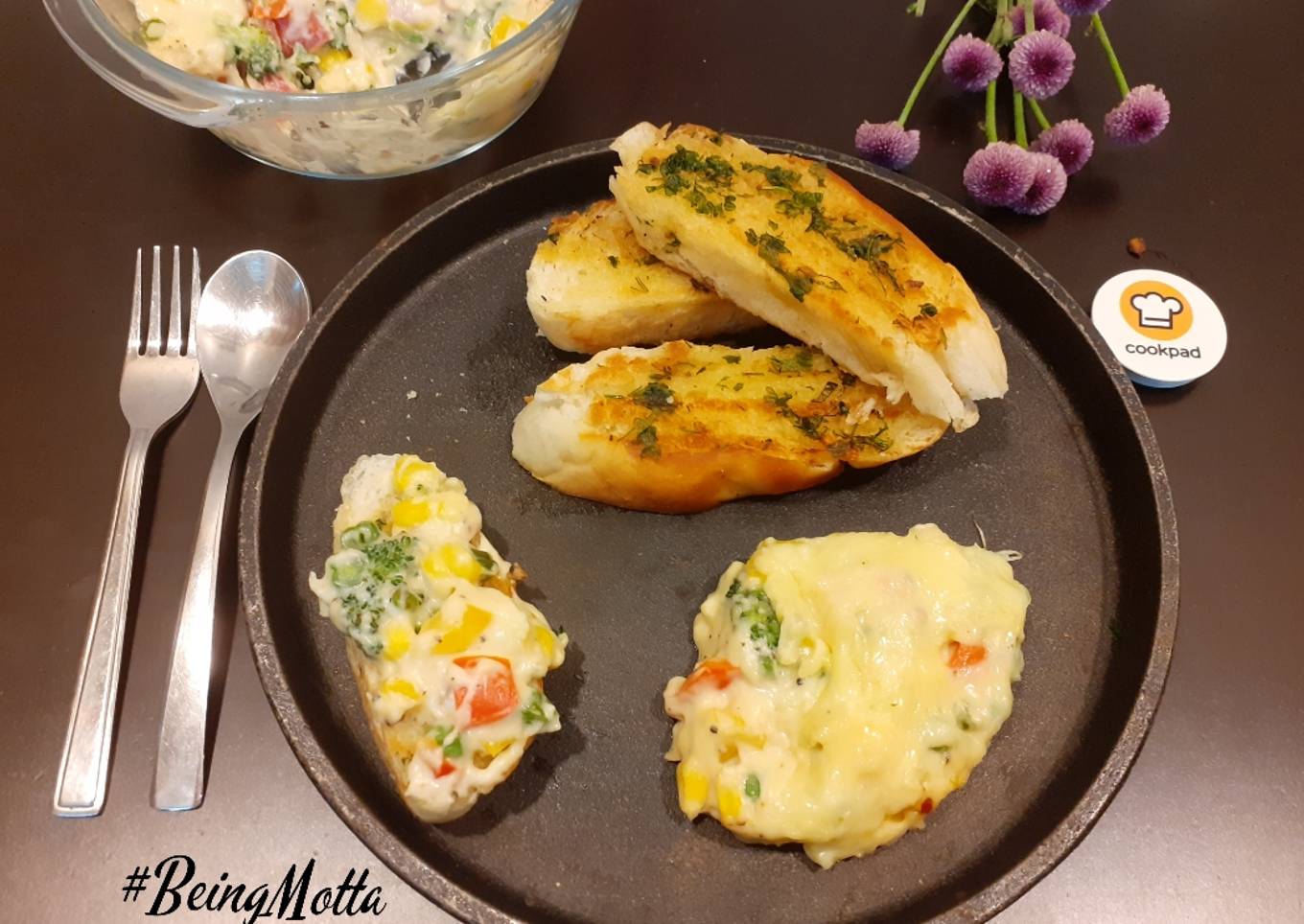 Cheesy Baked Vegetables