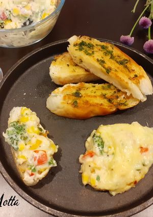 A picture of Cheesy Baked Vegetables.