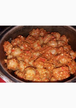 Foto resep Pentol Sambelan