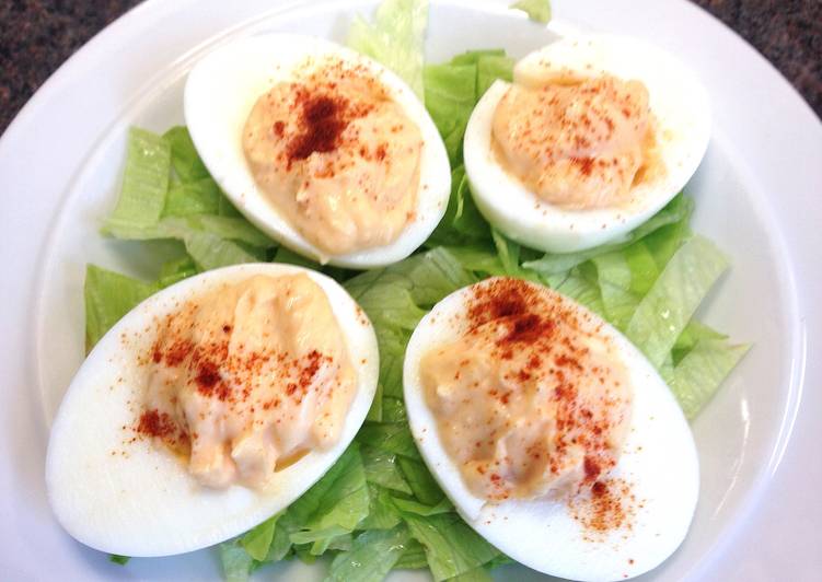 Recipe of Favorite Devilled Eggs (diet version!)