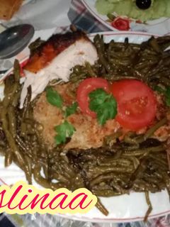صورة لوصفة زاليڨو بالدجاج وصوص بيضاء 😋😋