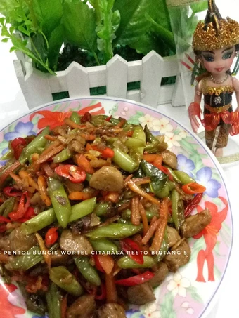 Cara Gampang Membikin Resep Tumis Pentol Buncis Wortel Bumbu Sisir Saja, citarasa resto yang Lezat Anti Ribet, Bisa Manjain Lidah