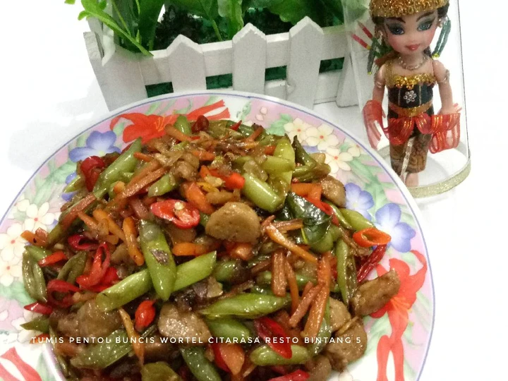 Cara Gampang Membikin Resep Tumis Pentol Buncis Wortel Bumbu Sisir Saja, citarasa resto yang Lezat Anti Ribet, Bisa Manjain Lidah