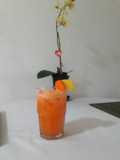 Agua de piña y zanahoria