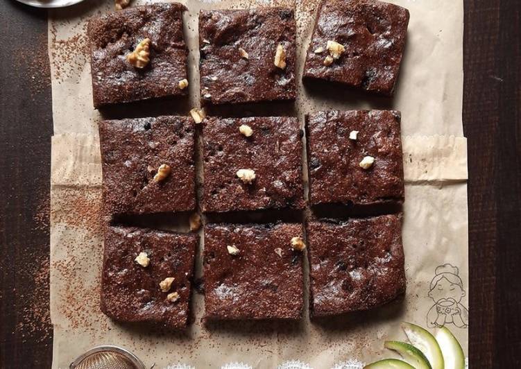 Recipe of Ultimate Gluten-free Vegan Brownies