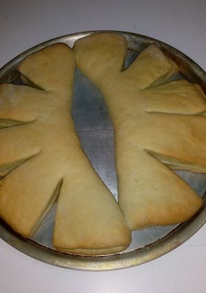 Una foto de Pan casero - Corderito con grasa