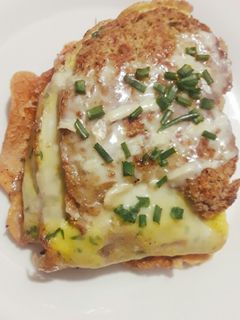 Una foto de Omelette de Sándwich Integral Relleno con Camembret