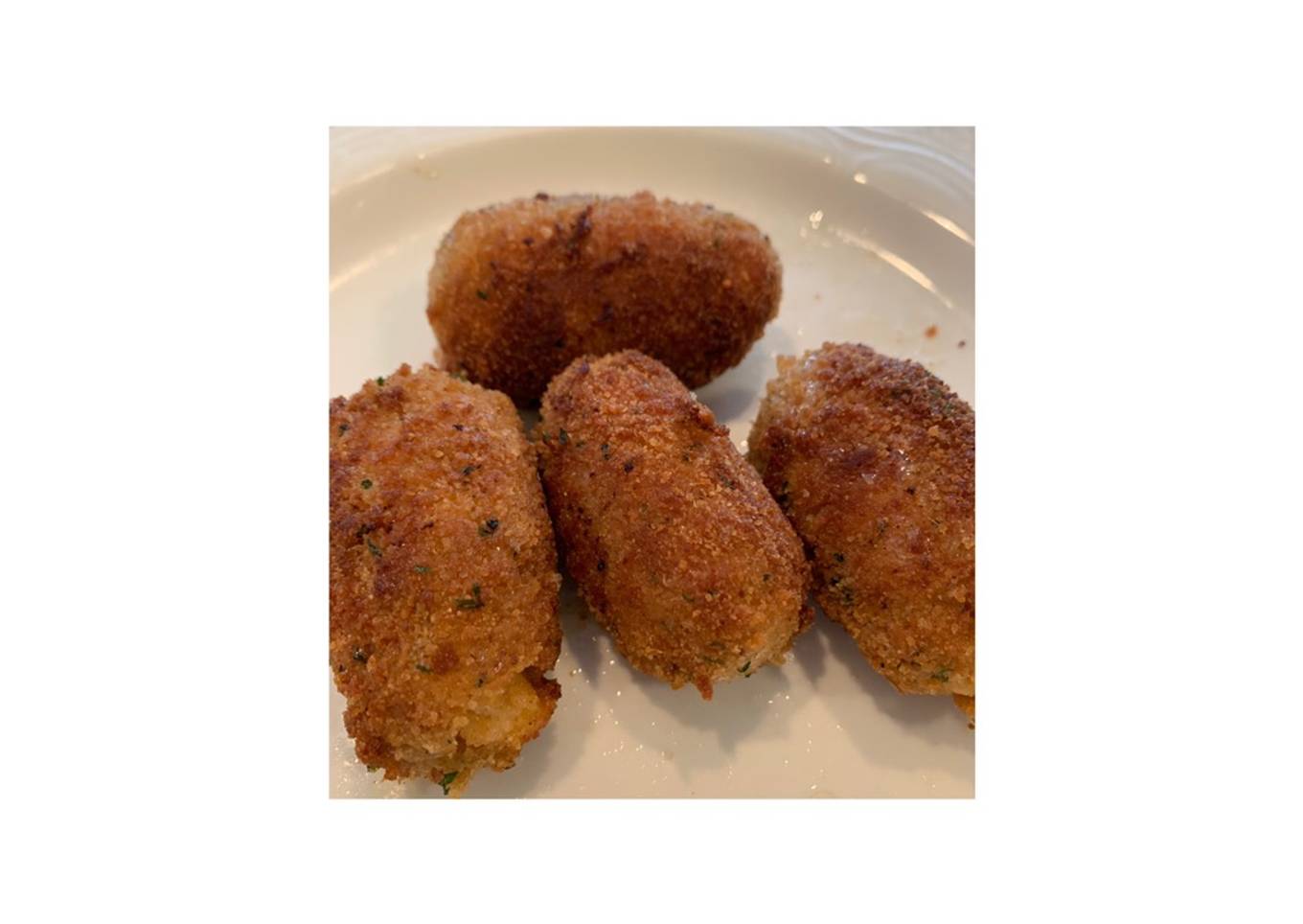 Croquetas de pollo y queso 🇨🇺